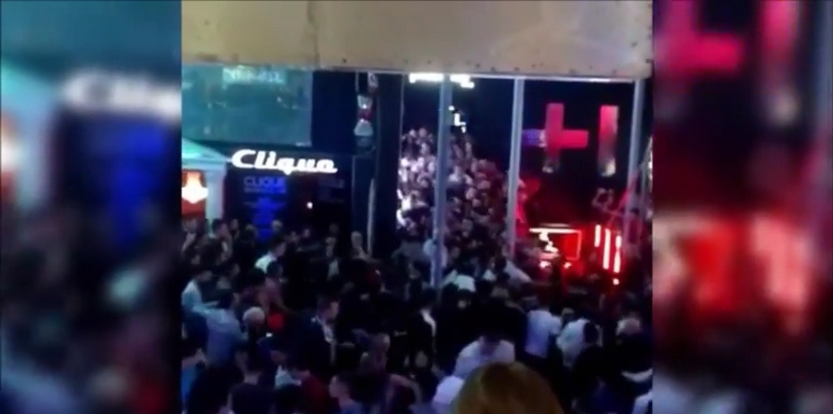 Η τρομακτική στιγμή που πέφτει γυάλινο μπαλκόνι κλαμπ – 74 τραυματίες (ΒΙΝΤΕΟ)