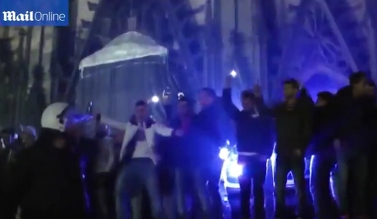 Ούρλιαζε “δεν μπορείς να με αγγίξεις”! Νέο βίντεο από τις σεξουαλικές επιθέσεις στην Κολωνία