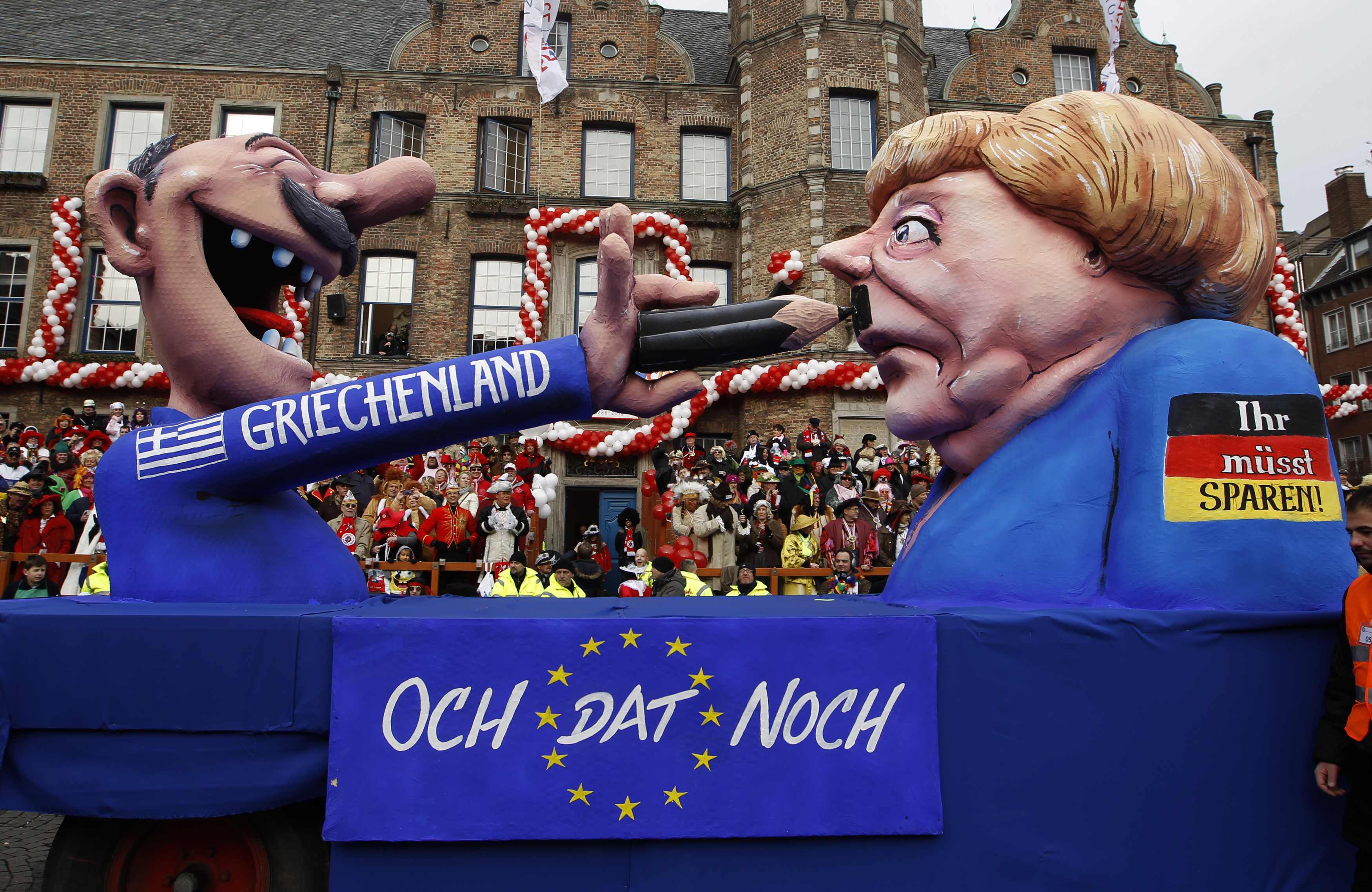 Το άρμα με την Ελλάδα στο καρναβάλι της Γερμανίας! – ΦΩΤΟ