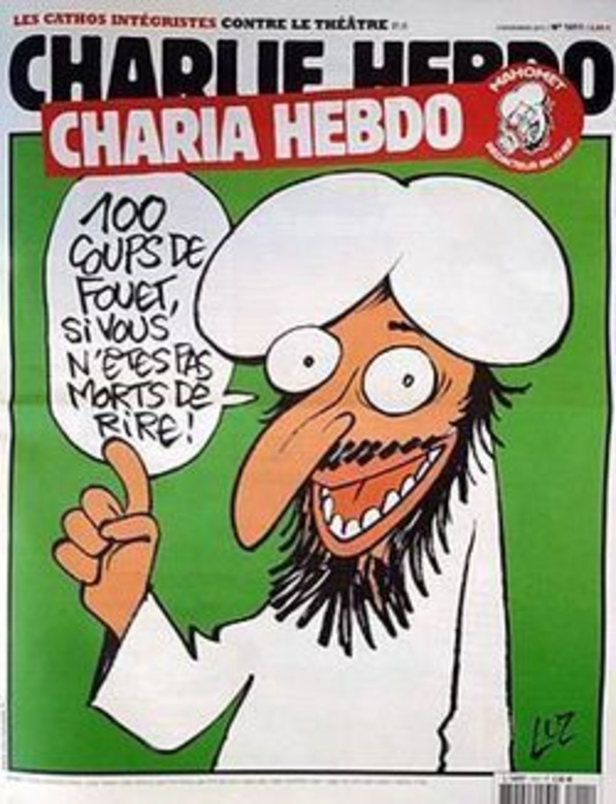 Charlie Hebdo: Κυκλοφορεί την Τετάρτη με σκίτσα του Μωάμεθ!
