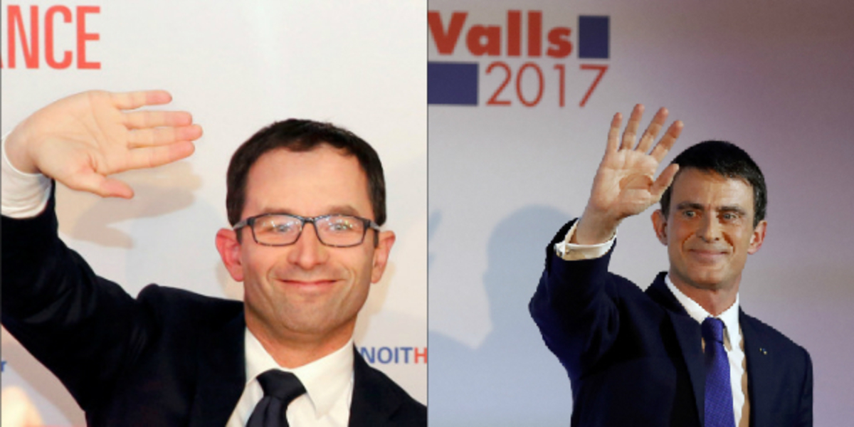 Γαλλία – Εκλογές: Το πρώτο dabate για Βαλς – Αμόν