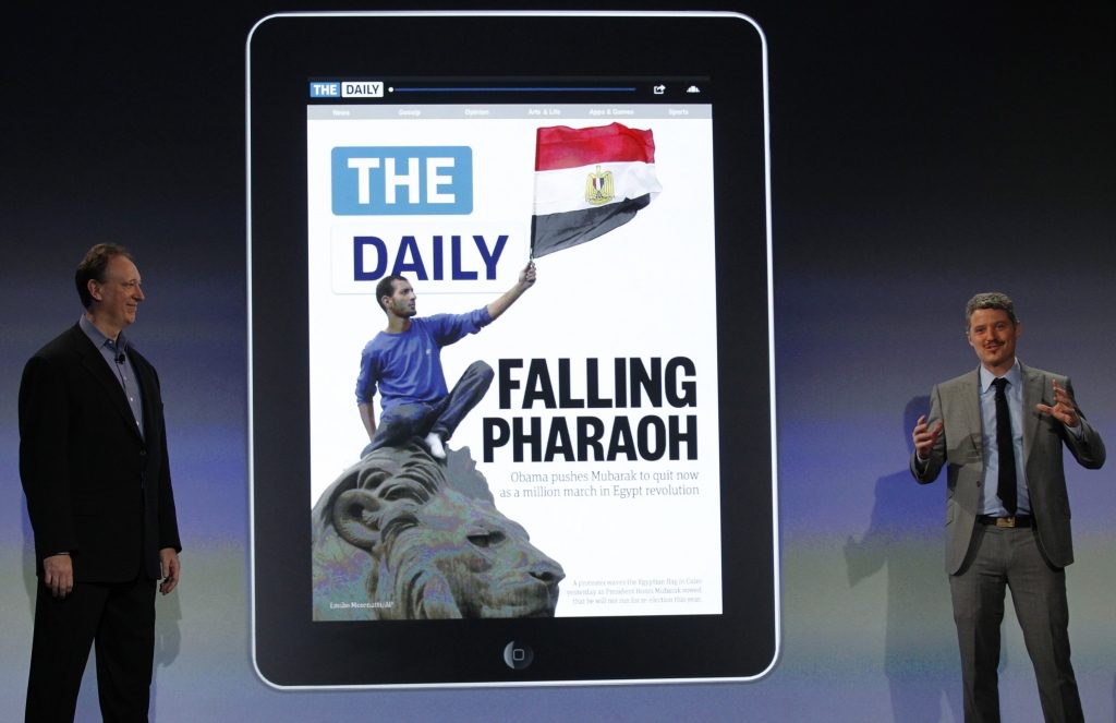 Έφτασε η πρώτη εφημερίδα για το iPad
