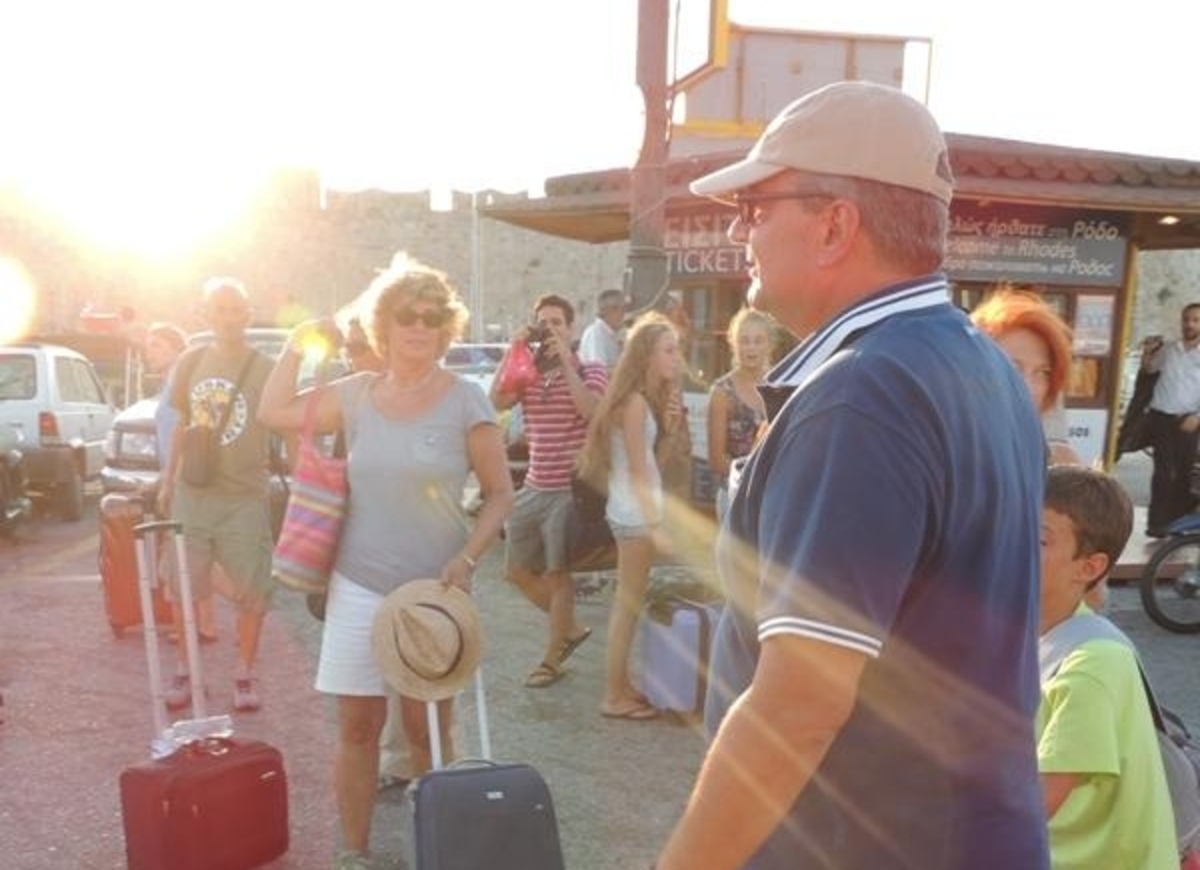 Οι διακοπές του Καραμανλή