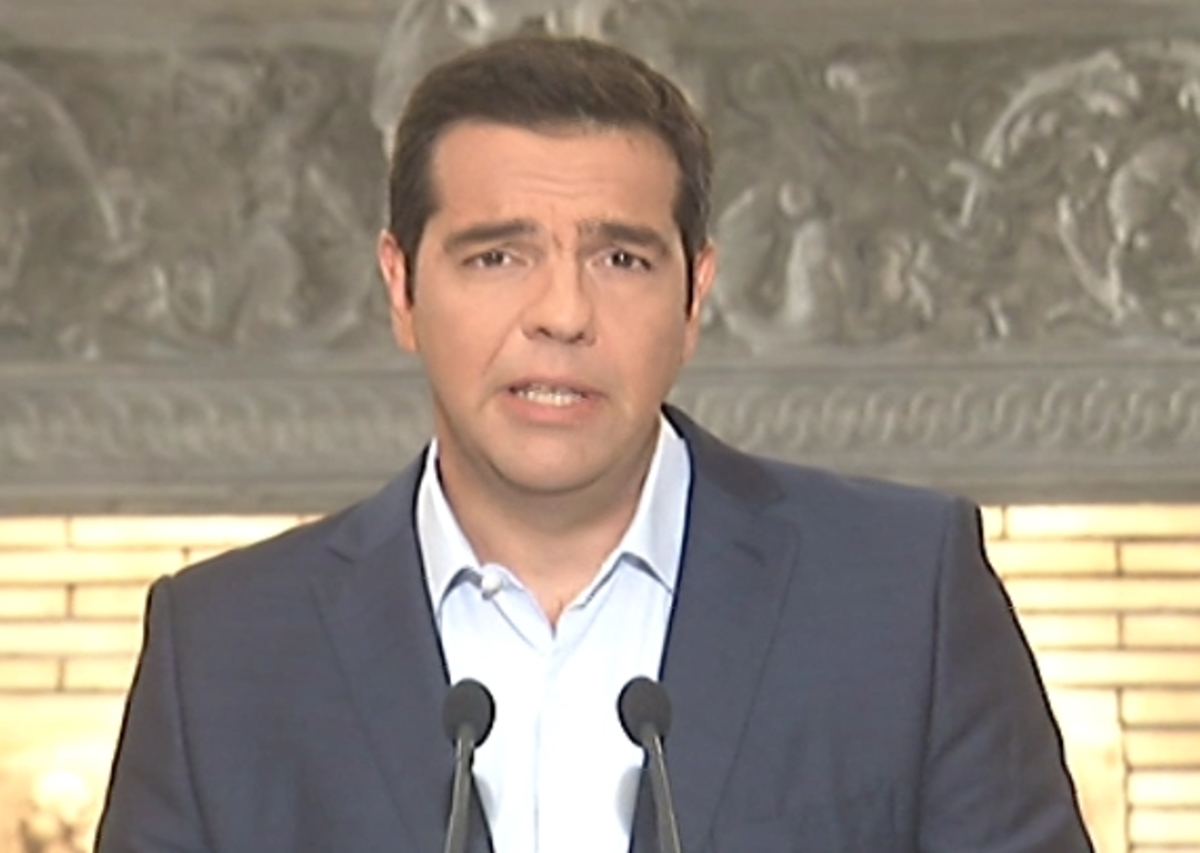 Διάγγελμα Τσίπρα για εκλογές