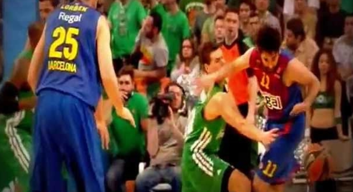 Η αγκωνιά του Ναβάρο στον Διαμαντίδη (VIDEO)