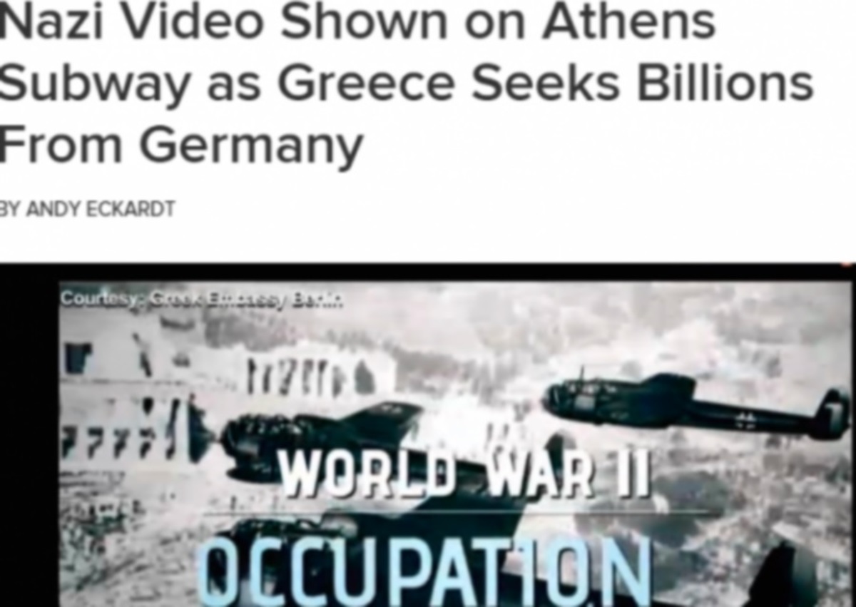 Τρίτο σε επισκεψιμότητα το βίντεο για τις γερμανικές αποζημιώσεις στο NBC!