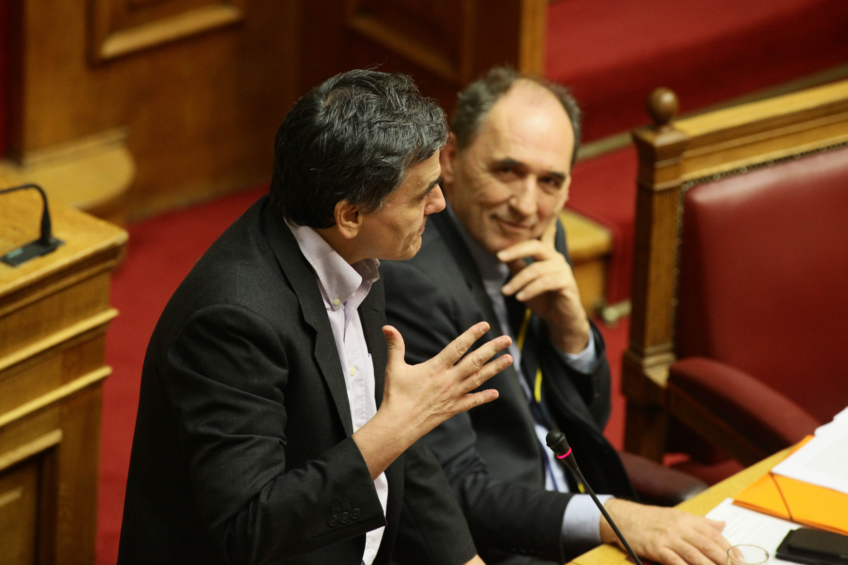 Συνέντευξη Τύπου στο Υπουργείο Οικονομίας για την πορεία της διαπραγμάτευσης