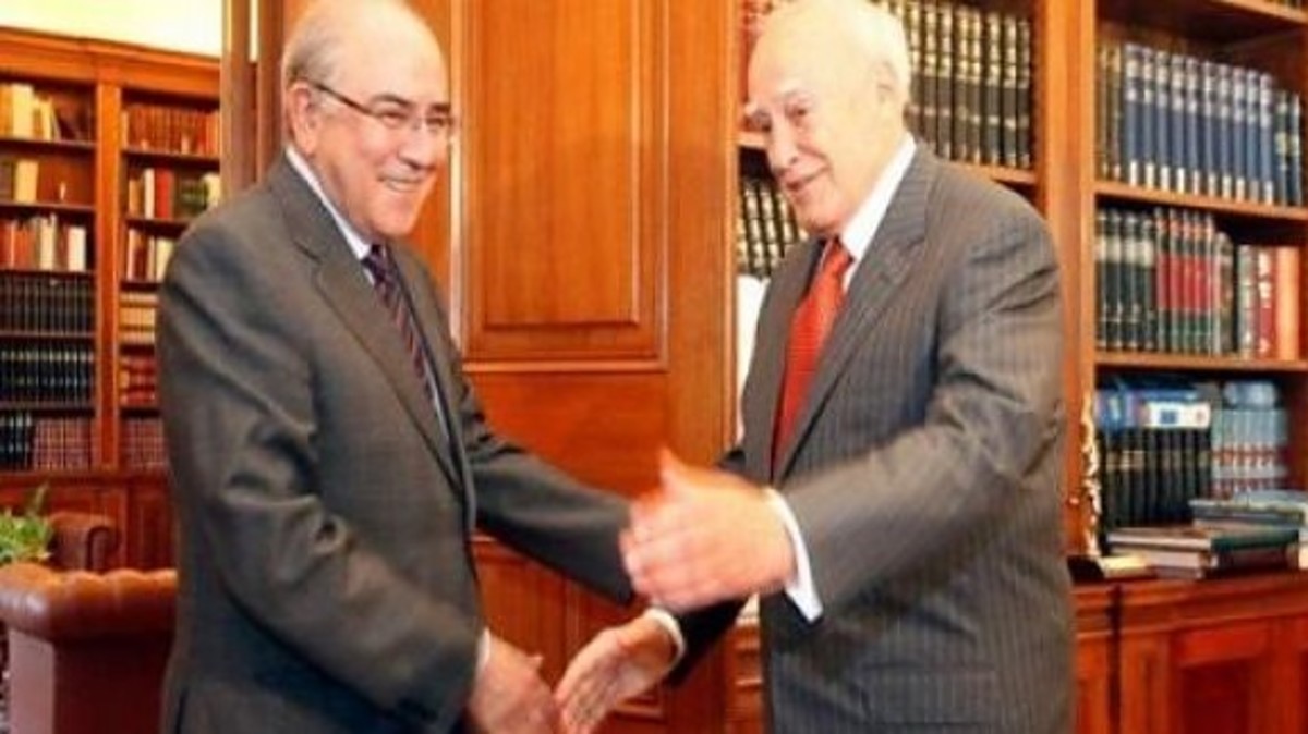 Συνάντηση Γιαννάκη Ομήρου με τον Έλληνα Πρόεδρο της Δημοκρατίας στην Αθήνα