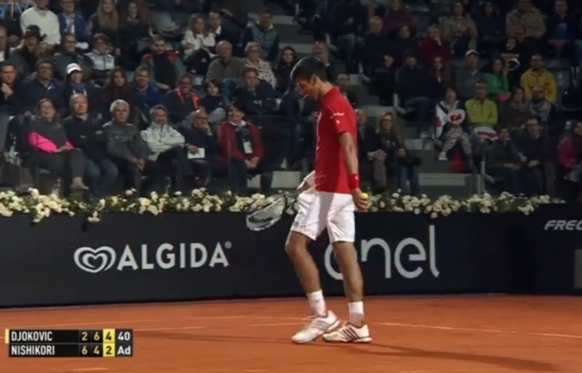 Ο Τζόκοβιτς “χαλάει” τις ρακέτες! “Νόβακ, η χορδή σου” (VIDEO)