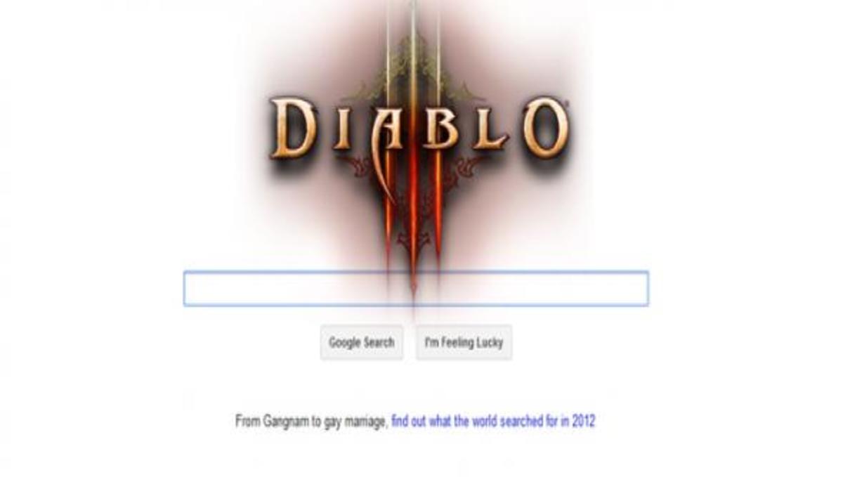 Tο Diablo III στις top αναζητήσεις της Google το 2012!
