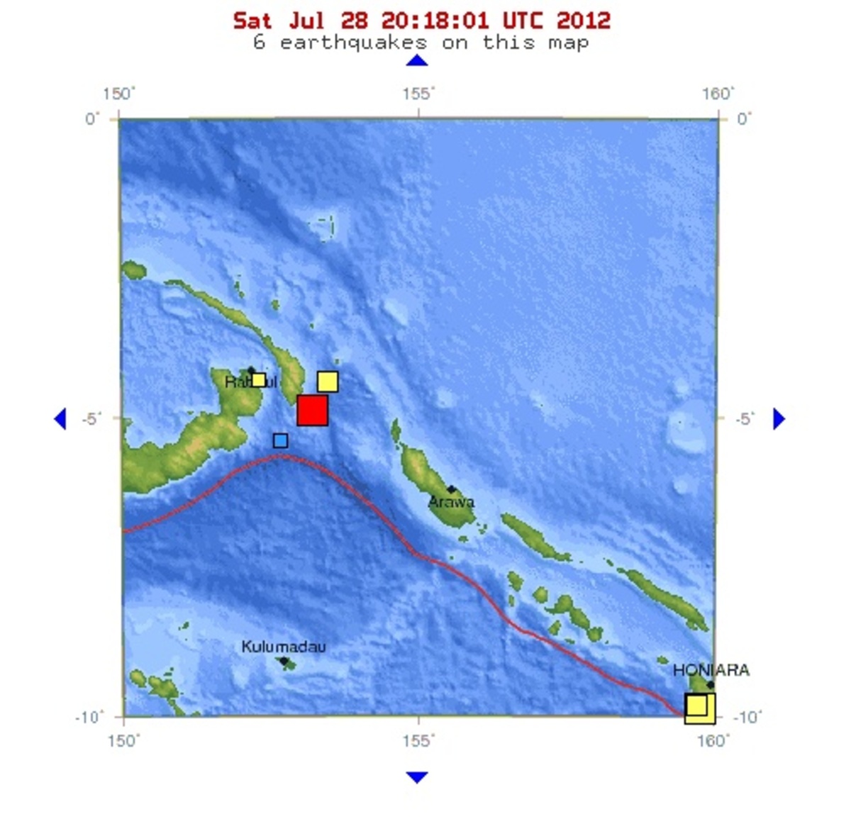 Σεισμός 6,6 ρίχτερ στην Παπούα Νέα Γουινέα