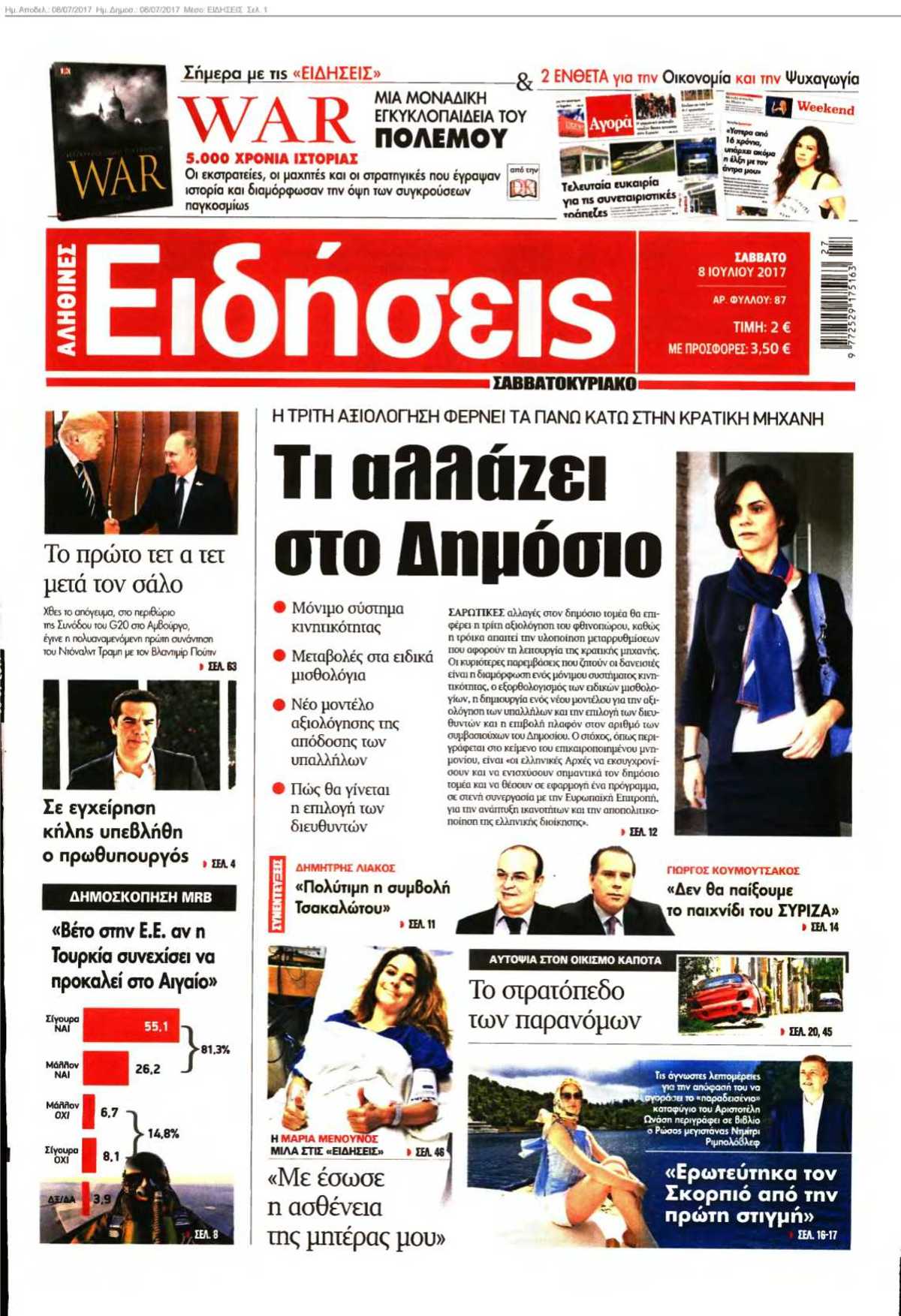 ΕΙΔΗΣΕΙΣ 08-07-2017