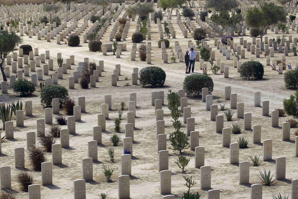 Ο Κ. Παπούλιας στην 70ή επέτειο από την μάχη του Ελ Αλαμέιν