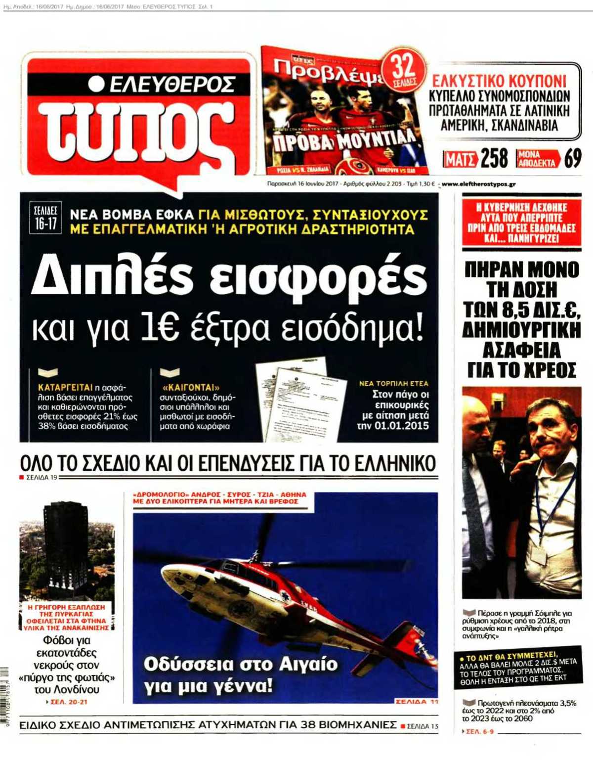 ΕΛΕΥΘΕΡΟΣ ΤΥΠΟΣ 16-06-2017