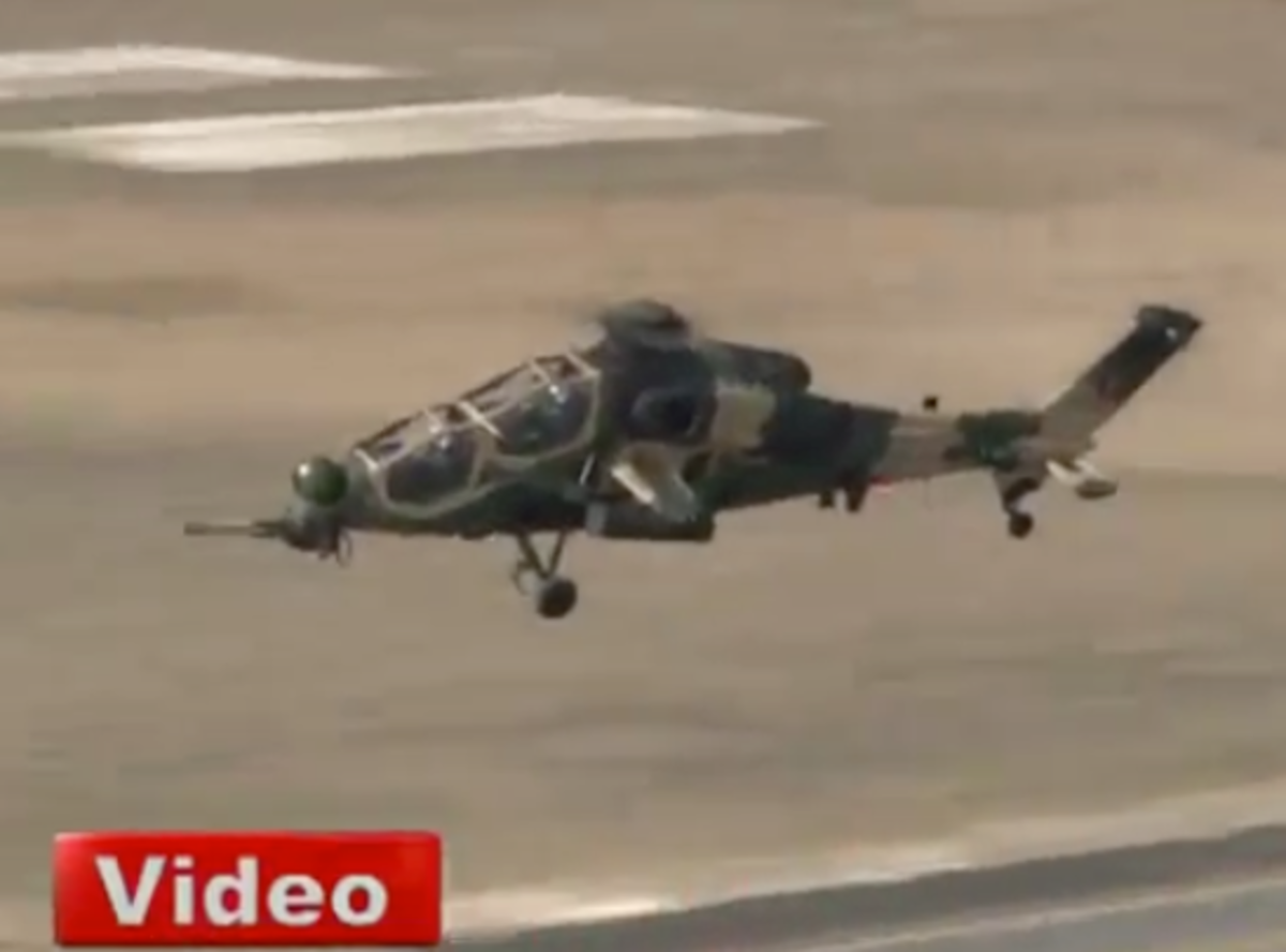 ΒΙΝΤΕΟ: Δοκιμές του τουρκικού επιθετικού ελικοπτέρου T 129