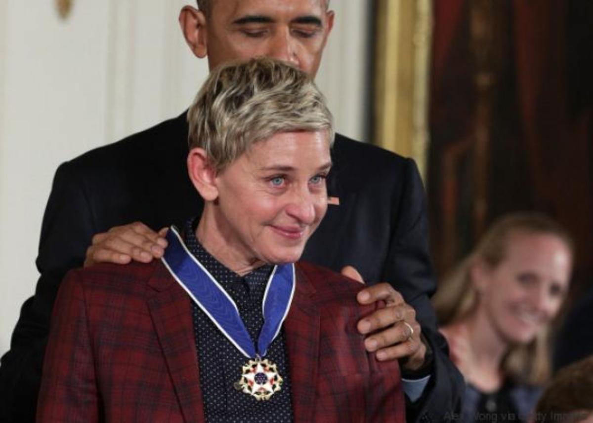 Ο Barack Obama χάνει τα λόγια του από συγκίνηση και η Ellen Degeneres δεν μπορεί να κρατήσει τα δάκρυά της! [vid]