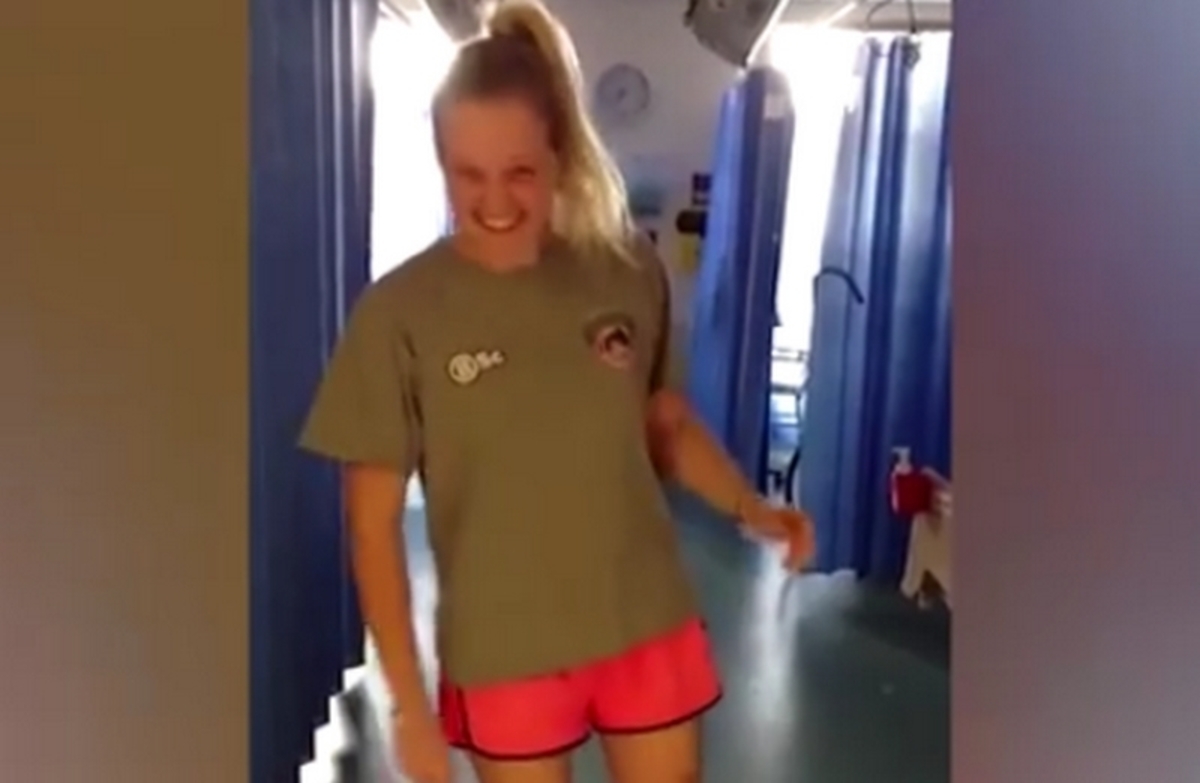 Της είπαν ότι δεν θα περπατήσει ποτέ ξανά! Δείτε τι κατάφερε! [vid]