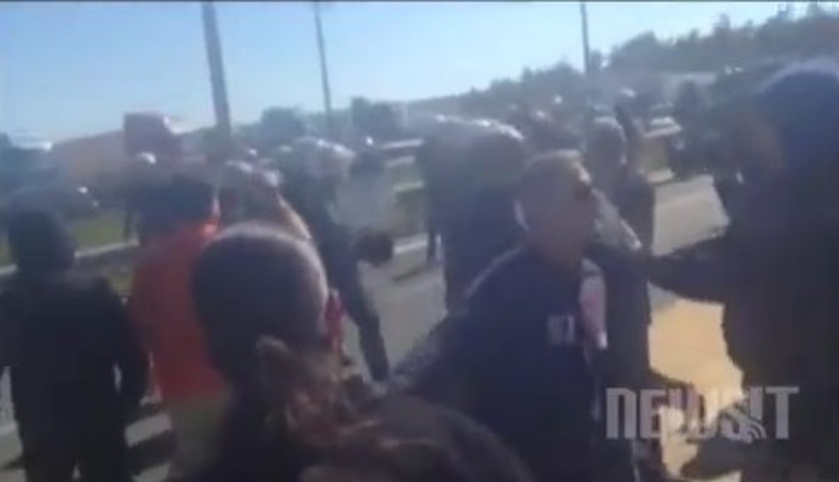 Ένταση στα διόδια