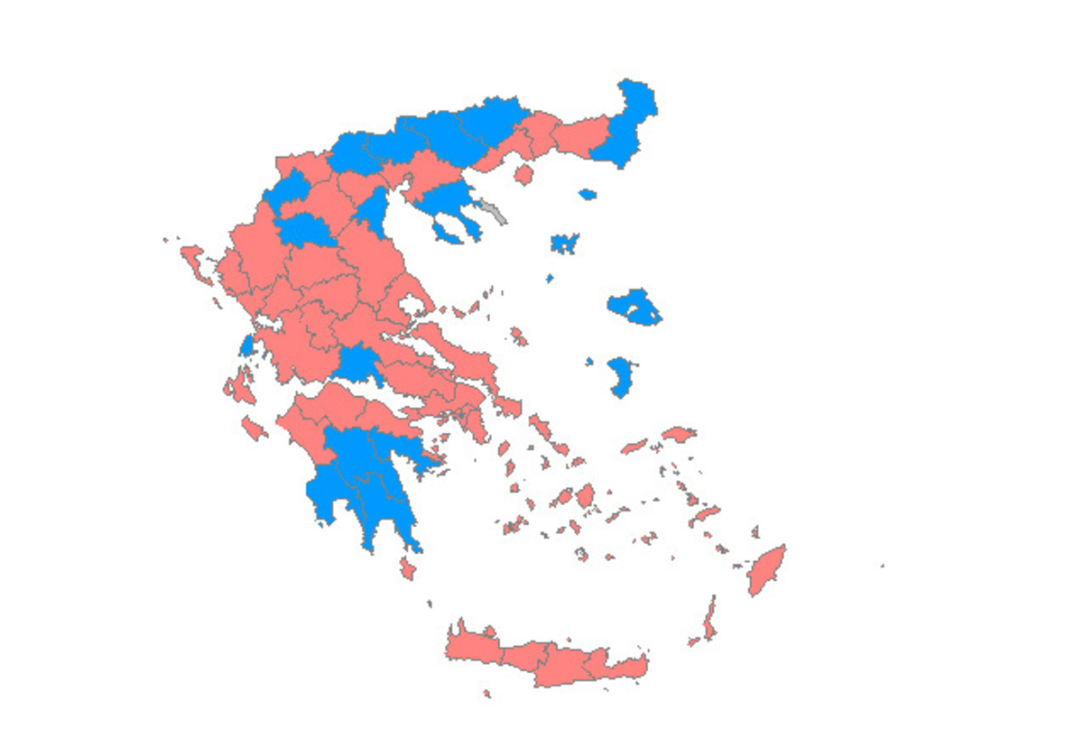 Αποτελέσματα Εκλογών 2015: Επικράτεια