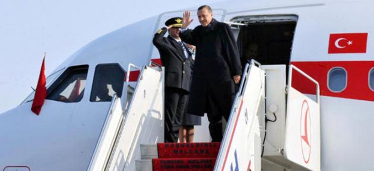 Ο Ερντογάν φεύγει απο την Τουρκία για επίσημο ταξίδι
