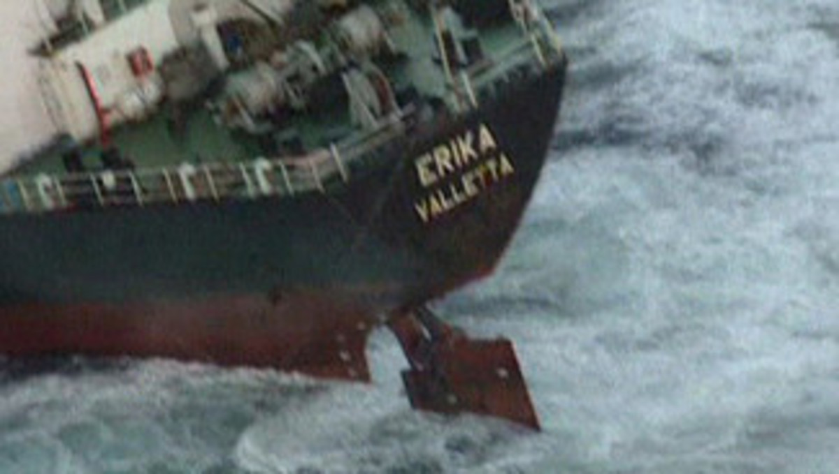 Ένοχη η Total  για το ναυάγιο του Erika