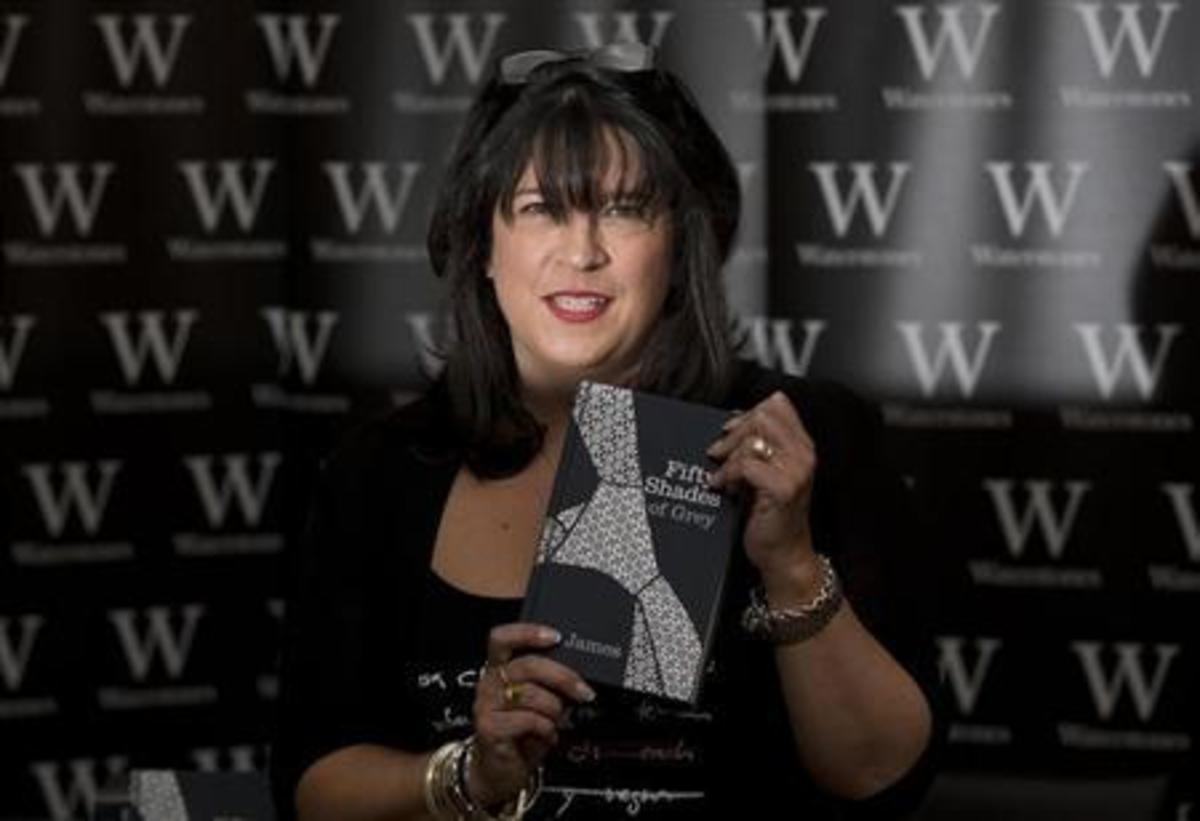 Η συγγραφέας E.L.James.