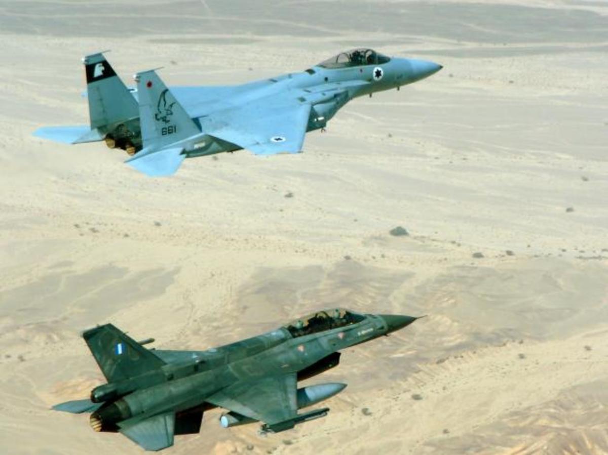 Ελληνοϊσραηλινό TOP GUN πάνω από το Ισραήλ από σήμερα – Ποια ελληνικά μαχητικά συμμετέχουν