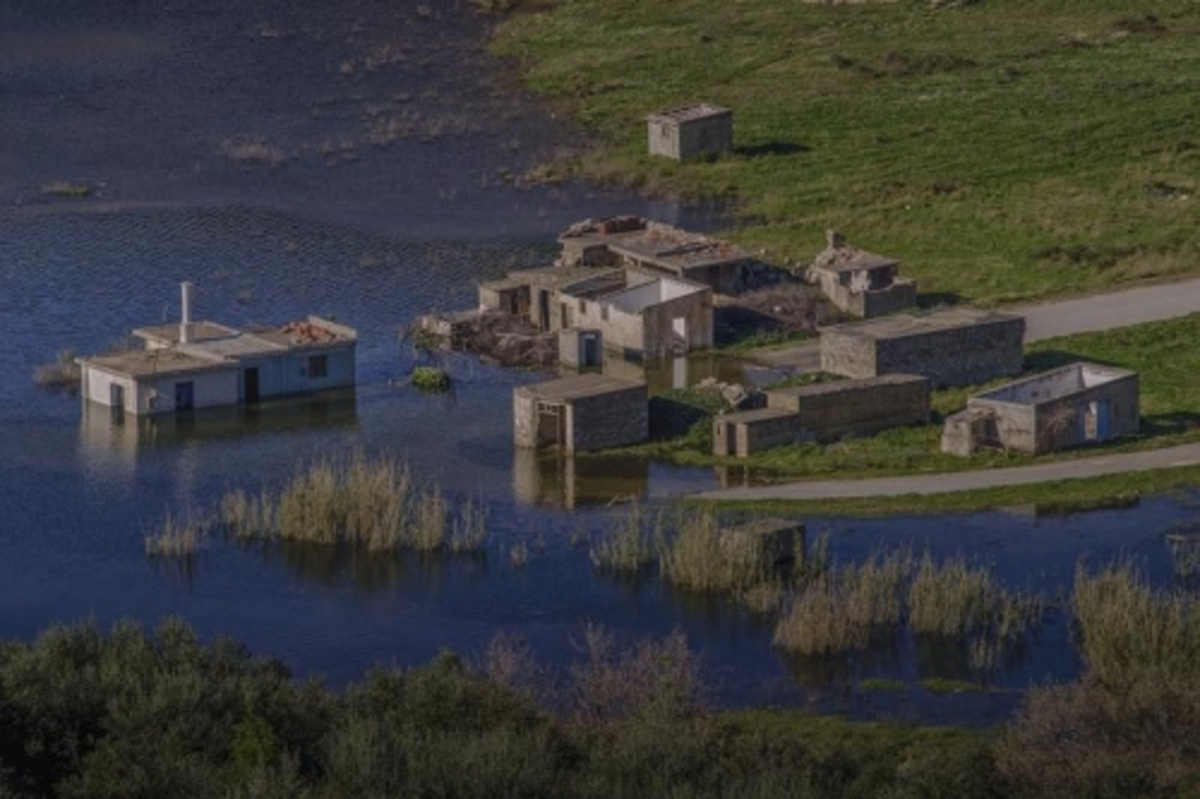 Το φράγμα καταπίνει ένα ολόκληρο χωριό στην Κρήτη – ΦΩΤΟ