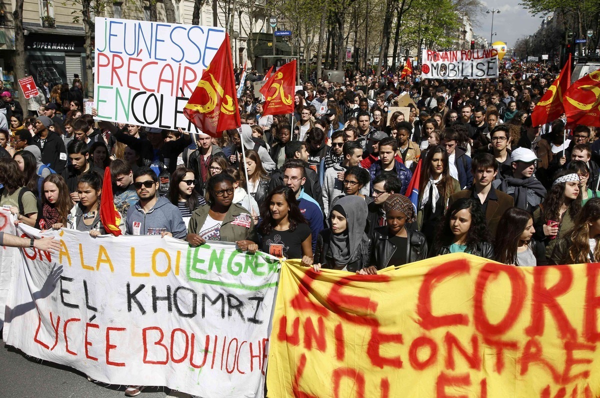 Βράζει η Γαλλία: 130 συλλήψεις σε διαδήλωση κατά της μεταρρύθμισης των εργασιακών σχέσεων