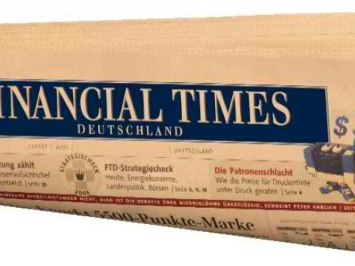 7/12/2012 το τελευταίο φύλλο των Financial Times Deutschland