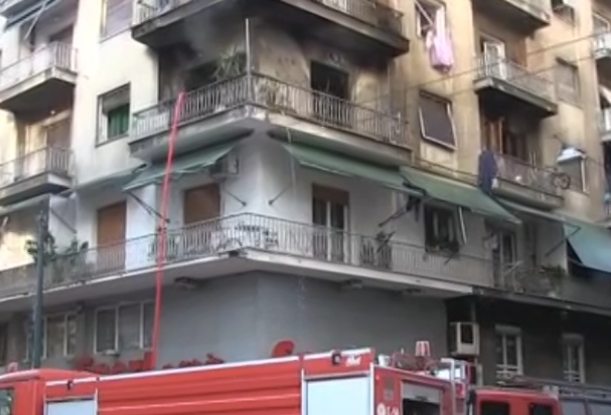 Κυψέλη:Φωτιά σε διαμέρισμα