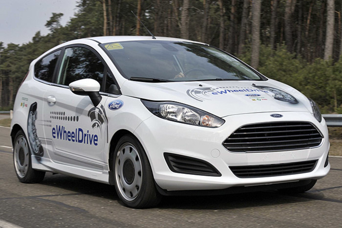Πειραματικό Ford Fiesta με δύο ηλεκτροκινητήρες