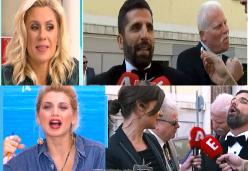 Κακός χαμός στις ζωντανές συνδέσεις για τον γάμο του Βισκαδουράκη – Βωμολοχίες του γαμπρού στον αέρα!