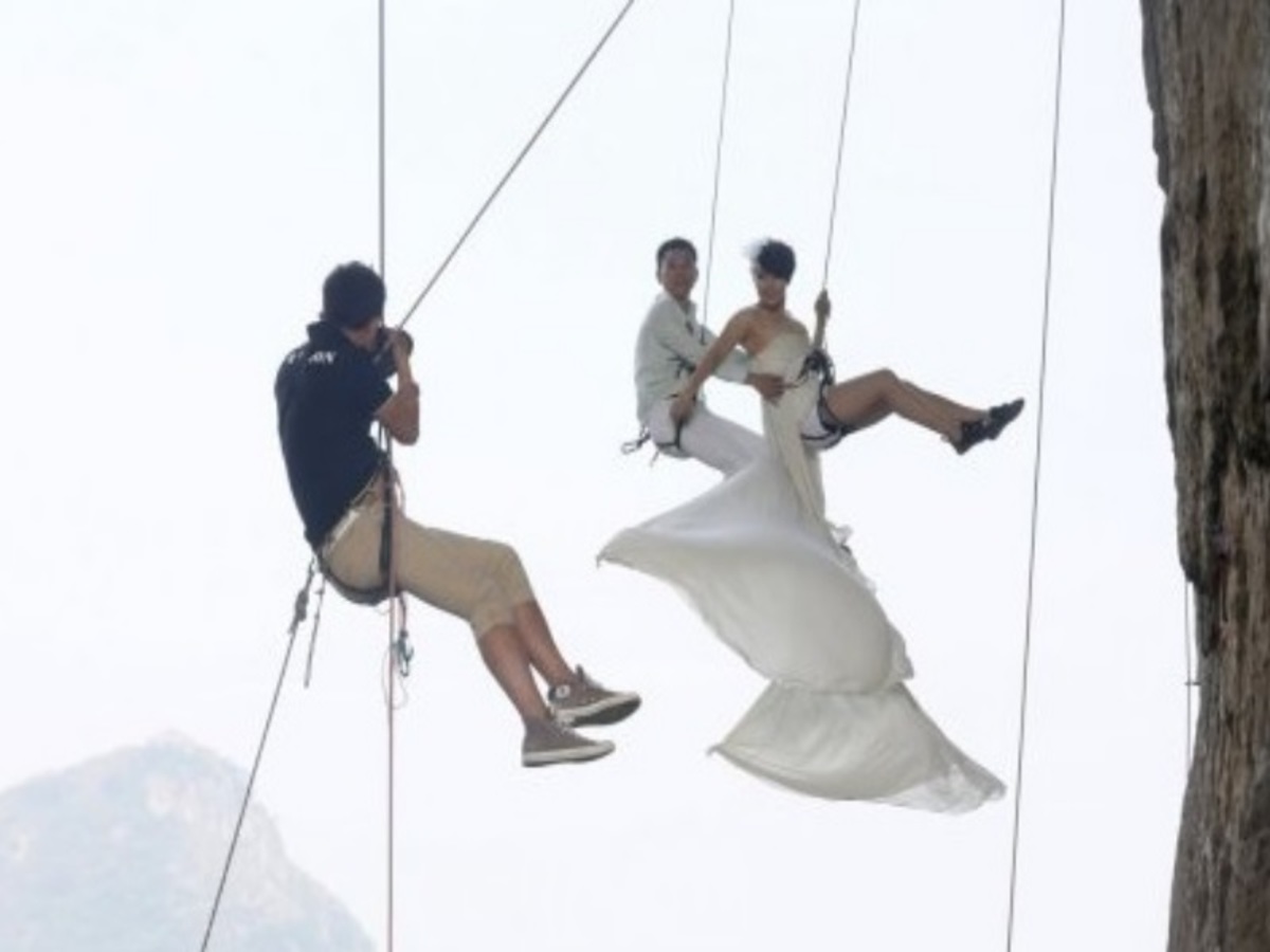 Ξεχάστε τους συμβατικούς γάμους! Απίθανες φωτογραφίες από τις πιο extreme τελετές!