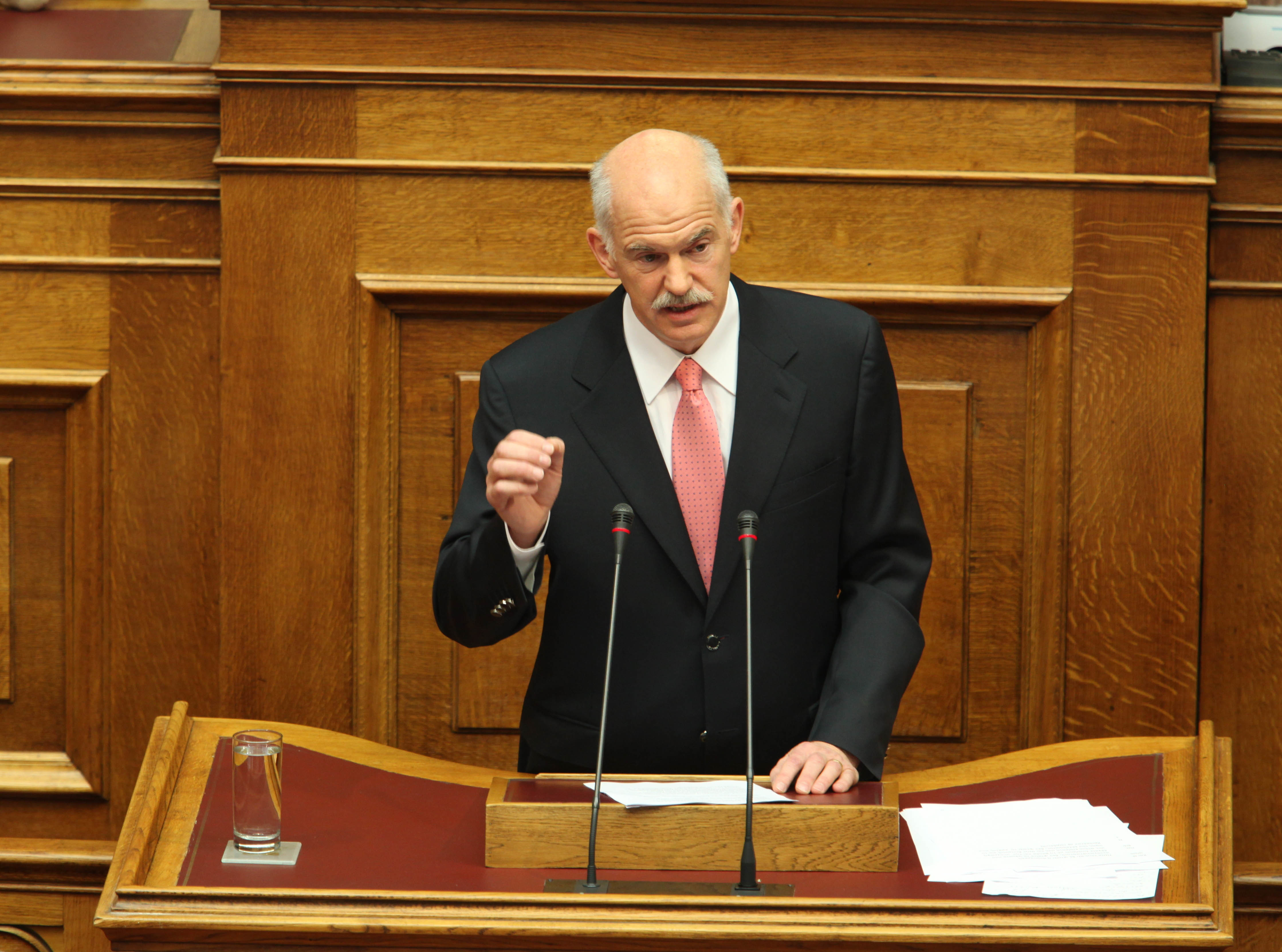 Γ.Παπανδρέου: Δεν θα ξαναγυρίσουμε στην Ελλάδα της παρακμής