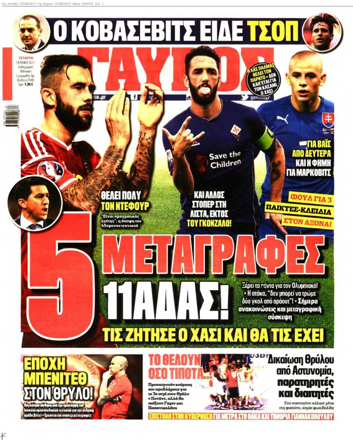 ΓΑΥΡΟΣ 07-06-2017