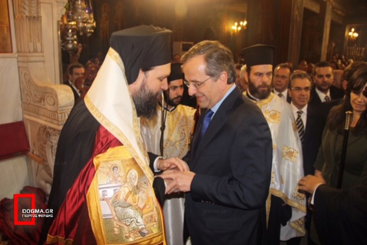 Για πρώτη φορά Πρωθυπουργός σε ενθρόνιση Μητροπολίτη
