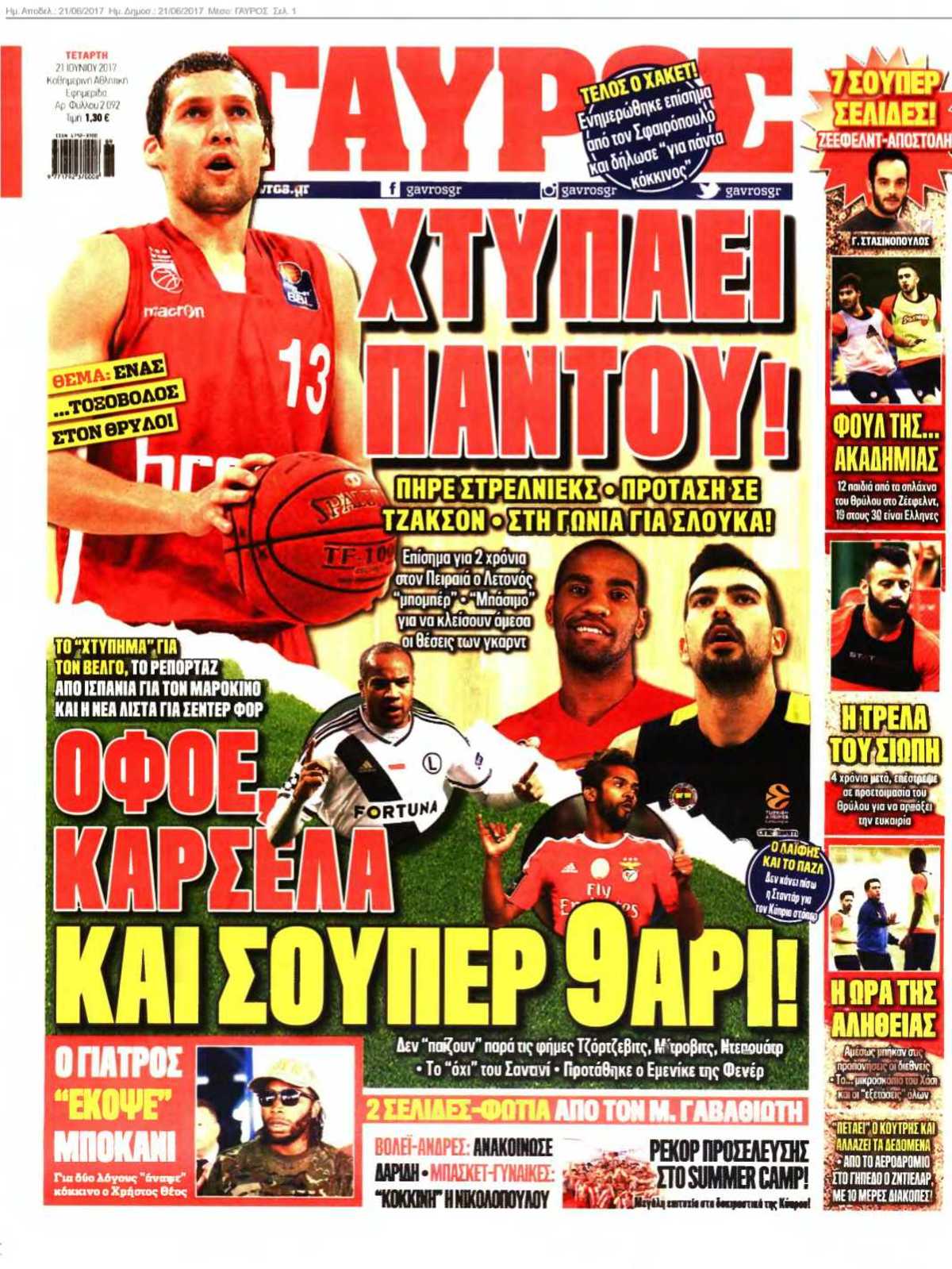 ΓΑΥΡΟΣ 21-06-2017