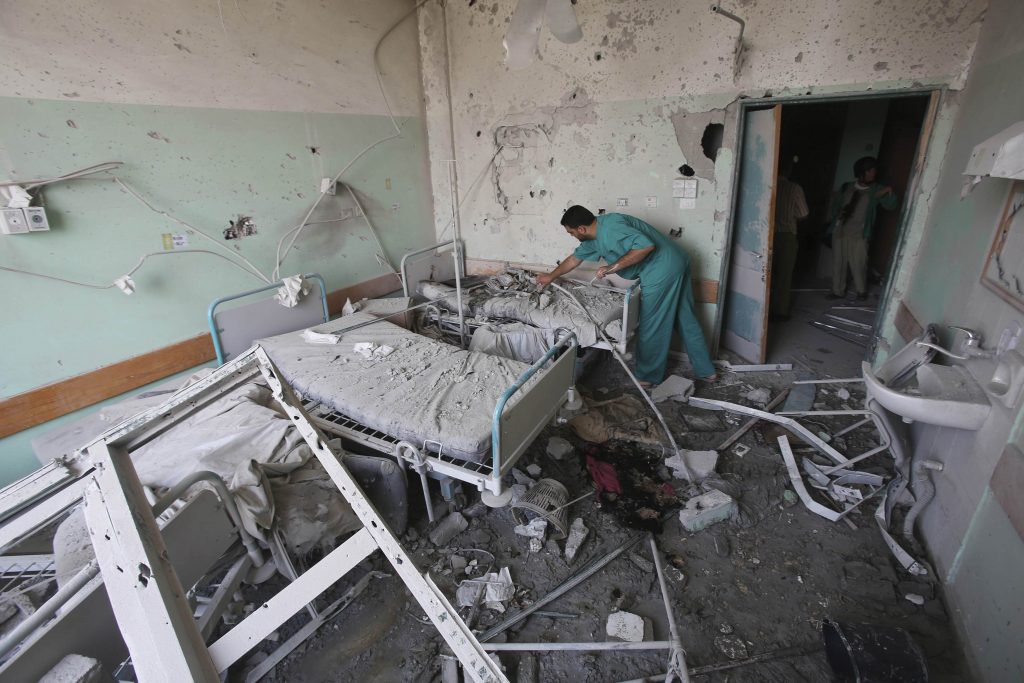 Το νοσοκομείο του Αλ Ακσα. ΦΩΤΟ REUTERS
