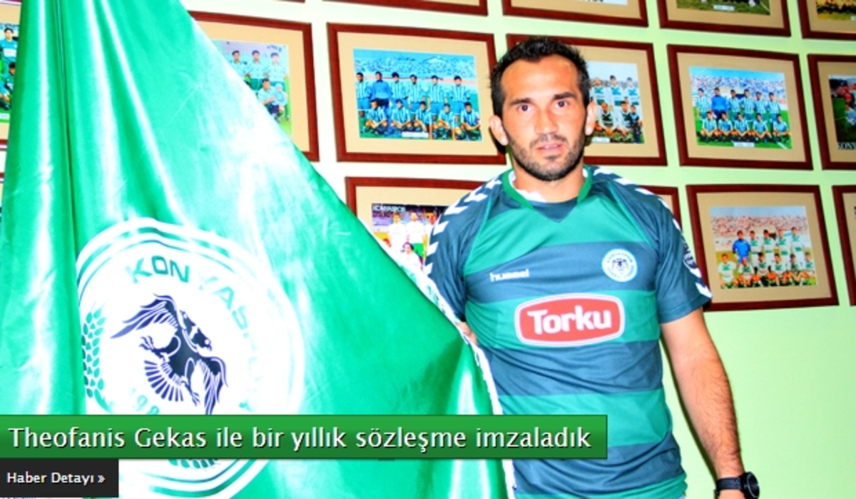 Συμβόλαιο συνεργασίας με την Κόνιασπορ υπέγραψε ο Γκέκας