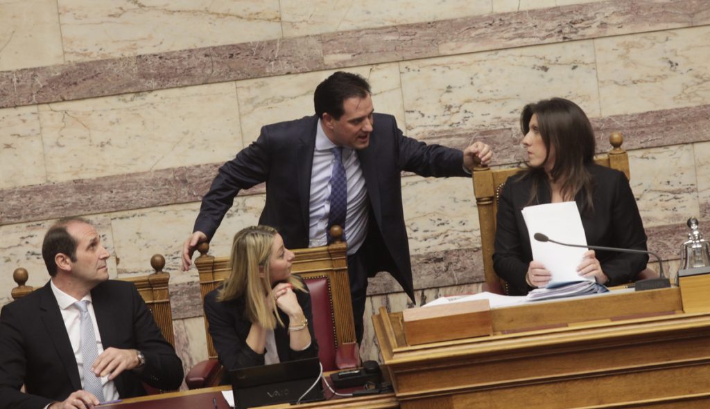 Γεωργιάδης κατά Κωνσταντοπούλου για την ατάκα Καμμένου: Στα τέσσερα