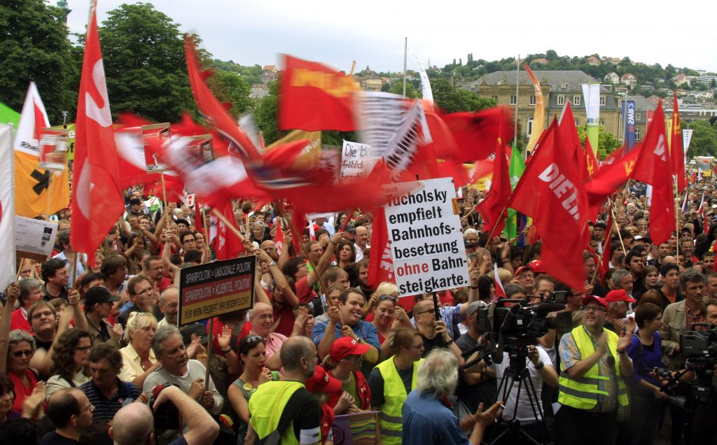 Γερμανία: Διαδηλώσεις κατα των μέτρων λιτότητας