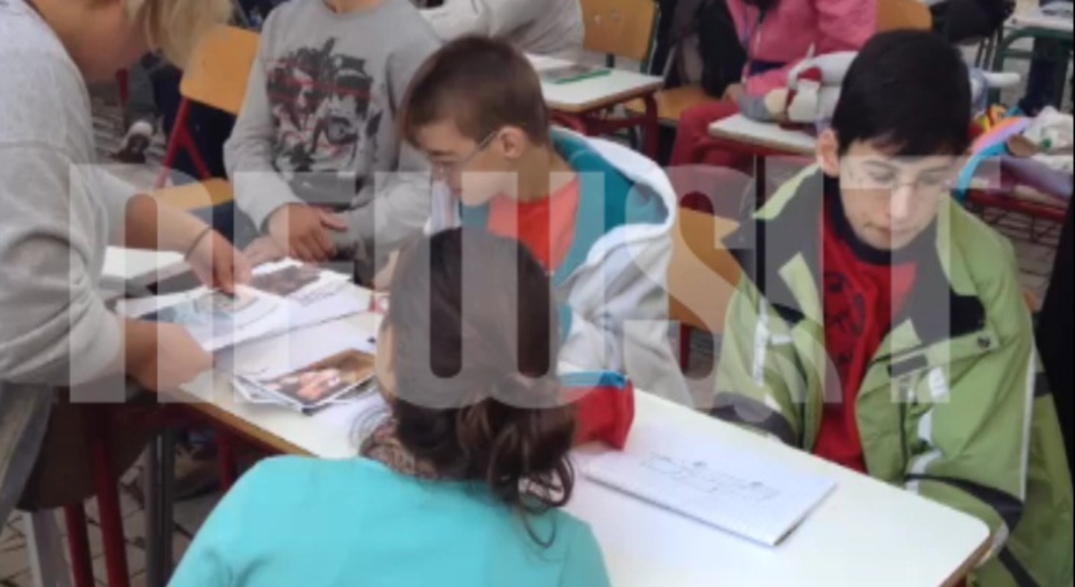 Υπαίθριο σχολείο στην Κοραή