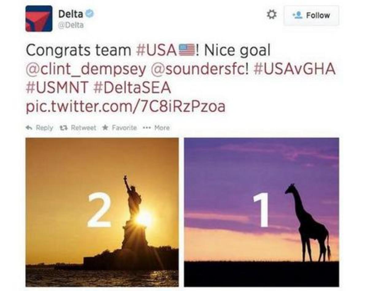 Mundial 2014: To Τweet με την καμηλοπάρδαλη άναψε… φωτιές (ΦΩΤΟ)