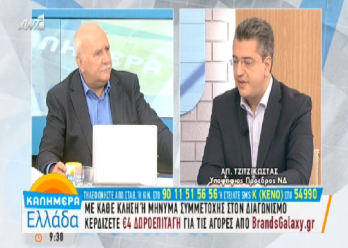 Τζιτζικώστας για εκλογές ΝΔ