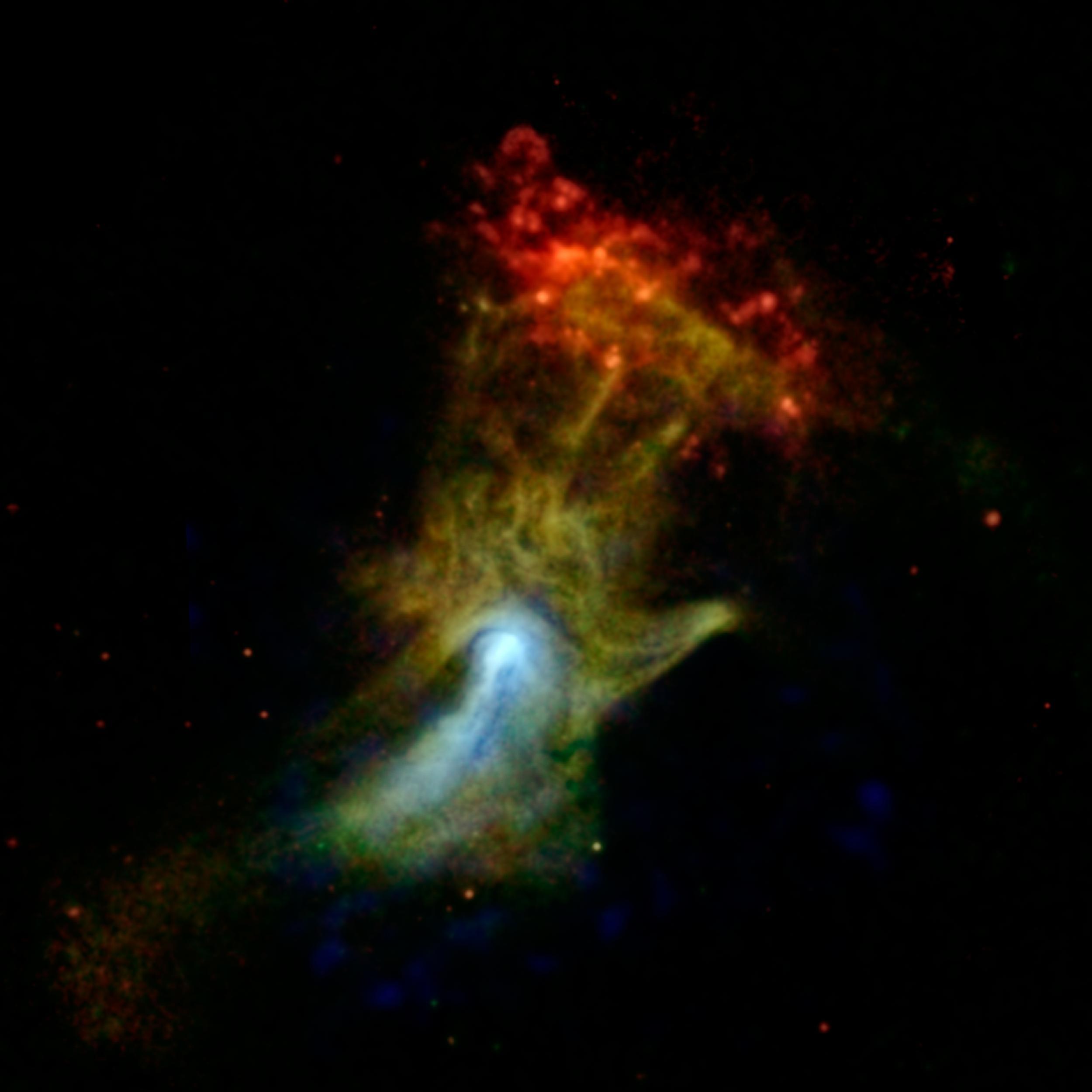 Η NASA ανακάλυψε το χέρι του Θεού! ΦΩΤΟ