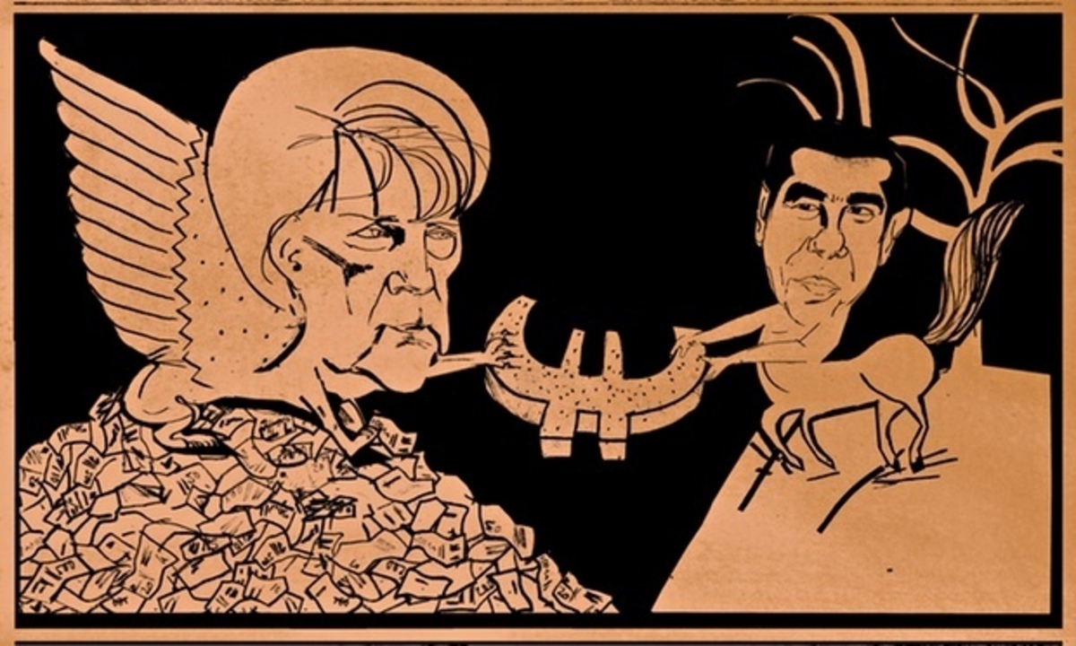 Ο Κένταυρος Τσίπρας και η Σφίγγα Μέρκελ διεκδικούν το ευρώ