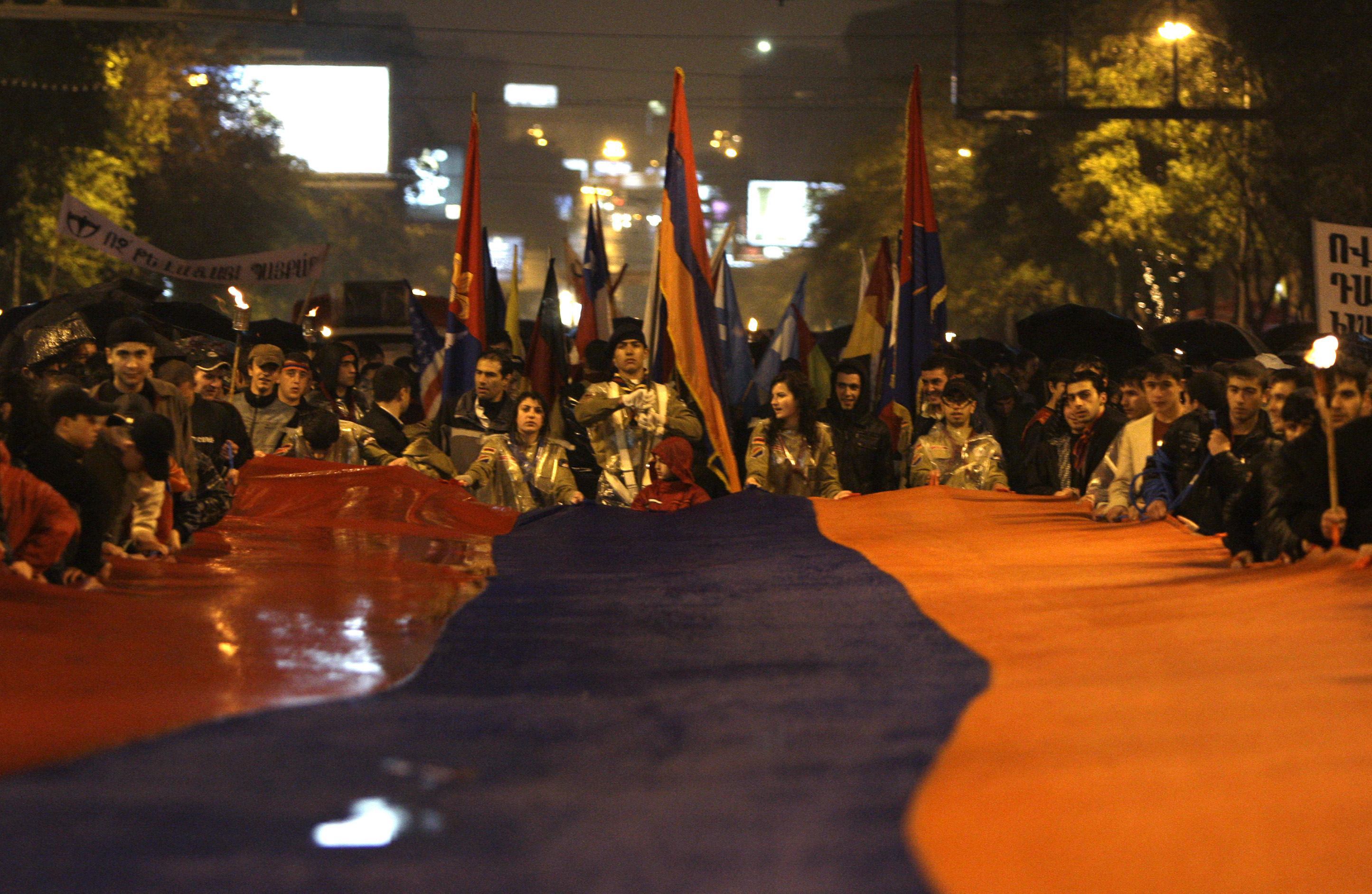 Διαδηλώσεις για τη Γενοκτονία των Αρμενίων στην Τουρκία