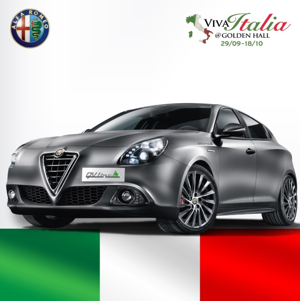Οι Fiat και Alfa Romeo χορηγοί του event Viva Italia στο Golden Hall