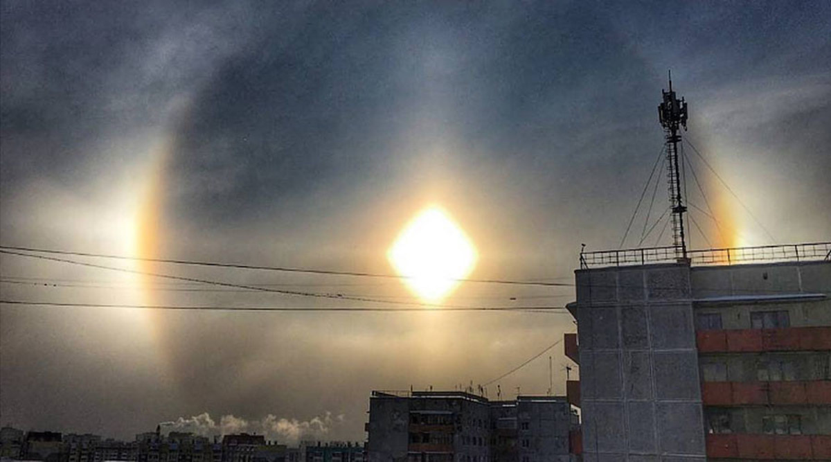 Εκπληκτικές εικόνες από το φαινόμενο του “φωτοστέφανου” [pics]